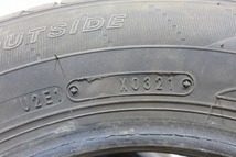 DUNLOP／ダンロップ　ENASAVE EC204 145/80R13 4本セット／ 2021年製 6～7分山 中古 ／ オンロード ／ 24041105_画像8