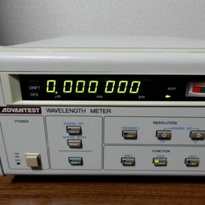 ●ADVANTEST TQ8325 WAVELENGTH METER 光波長計 アドバンテスト 中古品●の画像2