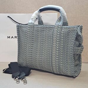 MARC JACOBS　 トートバッグ　 ハンドバッグ　ショルダーバッグ　斜め掛け　A4収納可能　デニム