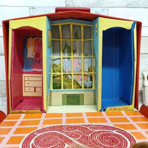 Scarlet スカーレット DELUXE HOUSE デラックス ハウス 人形 ドールハウス 着せ替え 昭和 レトロ タカラの画像9