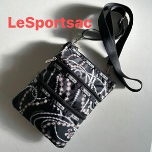 LeSportsac レスポートサック　３段　2way ミニ　ショルダー　バッグ