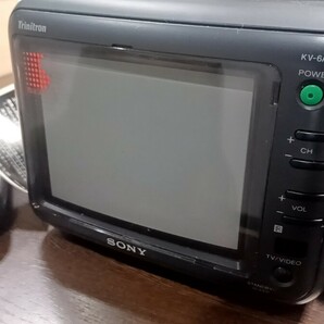 １円～ SONY トリニトロン KV-6AD2  ブラウン管テレビ レトロ 通電確認済の画像1