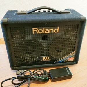 [ free shipping ] junk / Roland KC-110 stereo keyboard amplifier Roland M81e3-0051