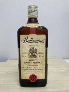 1円スタート！ 洋酒 Ballantine's バランタイン ファイネスト ウイスキー 750ml 43% 未開栓