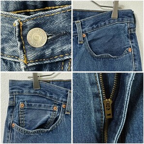 リーバイス550 Levis W34 ダークブルーデニム 青 パンツ 8303の画像7