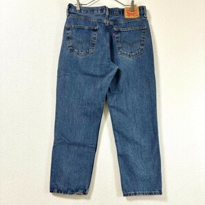 リーバイス550 Levis W34 ダークブルーデニム 青 パンツ 8303の画像3