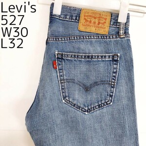 リーバイス527 Levis W30 ブルーデニム 青 ブーツカット 8503