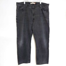 リーバイス505 Levis W44 ブラックデニム 黒 ストレート 8446_画像2