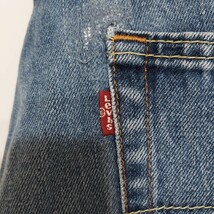 リーバイス505 Levis W38 ダークブルーデニム 青 パンツ 8589_画像5