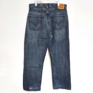 リーバイス569 Levis W36 ダークブルーデニム 青 00s 8814の画像3