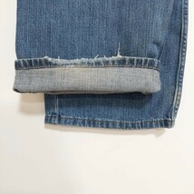 リーバイス569 Levis W34 ダークブルーデニム 青 ヒゲあり 8819_画像8