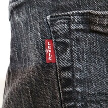 リーバイス569 Levis W36 ブラックデニム 黒 ストレート 8906_画像5