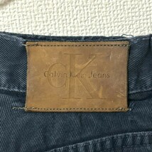 Calvin Klein カルバンクライン W33 ブラックデニム 黒 8746_画像4