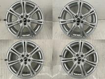 中古アルミホイール 4本セット 17×7J +48 5穴 PCD100 17インチ 社外ホイール c1508_画像3