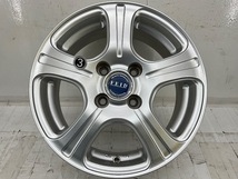 中古アルミホイール 4本セット 14×5.5J +45 4穴 PCD100 14インチ FEID c1511_画像5