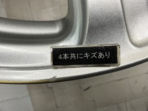 中古アルミホイール 4本セット 14×5.5J +45 4穴 PCD100 14インチ FEID c1511_画像10