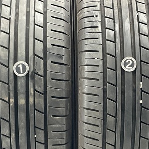 中古タイヤ 4本セット 215/60R16 95H ヨコハマ ECOS ES31 夏 サマー 215/60/16 エスティマ b6375の画像3