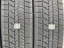 中古タイヤ 4本セット 155/65R13 73Q ブリヂストン BLIZZAK VRX 冬 スタッドレス 155/65/13 ルークス/キャロル b6333_画像4