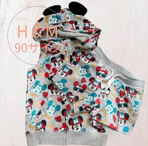 H＆M セットアップ ミッキー