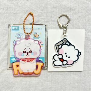 BT21 RJ トレーディングアクリルキーホルダー