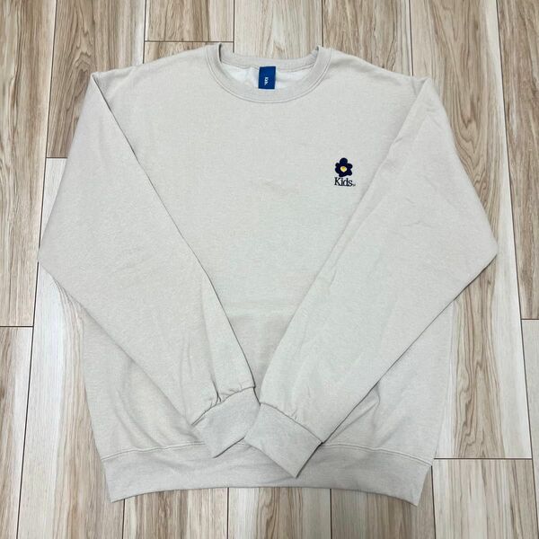 Kids Loving Home Crewneck 8.0oz - Beige スウェット トレーナー