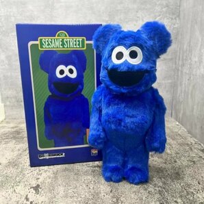 BE@RBRICK 400％ Medicom Toy Cookie Monster Release Hypebeast ベアブリック 中古 GJ 1の画像1