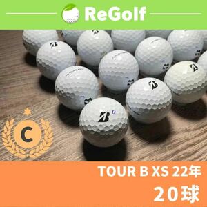 ●554 ロストボール ブリヂストン TOUR B XS 22年モデル 20球