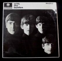 ●UK-ParlophoneオリジナルMono,””w/7N:7N,Promo Copy Manufactures Property Sticker!!”” The Beatles / With The Beatles_画像2