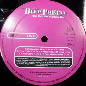 ●EU-RCA,BMGオリジナル””’93希少アナログ!!”” Deep Purple / The Battle Rages On...の画像8