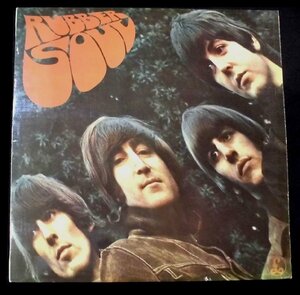 ●UK-ParlophoneオリジナルMono,””w/Gramophone-rim,4:4,EX+:EX Copy!!”” The Beatles / Rubber Soul