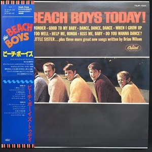 ビーチ・ボーイズ / BEACH BOYS TODAY! 国内盤 (帯傷み)