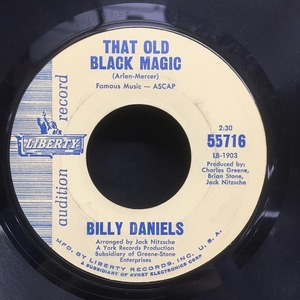 BILLY DANIELS / THAT OLD BLACK MAGIC (US-ORIGINAL)