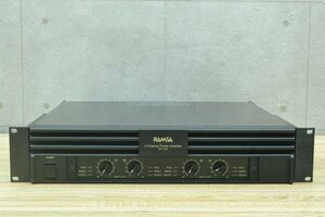 k683■Panasonic パナソニック■RAMSA　ラムサ■パワーアンプ■WP-C104■現状品