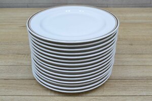 W525■Noritake　ノリタケ■プレート　直径18cm　15客セット■業務用洋食器■ホテル・レストラン