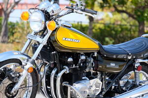 【漢の憧れ！極上イエローボール！】Kawasaki Z1 希少カラー イエローボール 1975年式 カスタム Z1 Z2 KZ1000MK2