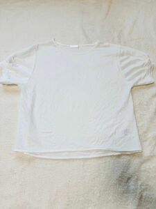 DRESKIP Tシャツ 白レディーストップス カットソー 半袖Tシャツ