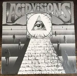 ■ACID VISIONS ■アシッドヴィジョンズ ■V.A. / The Best Of Texas Punk And Psychedelic / 1LP / 1983 Voxx Records / Shrink / Texas