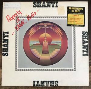 USオリジナル白プロモ盤■SHANTI ■シャンティ ■Shanti / 1LP / 1971 Atlantic / US Original Promo / US Acid Psychedelic Rock / Acid F