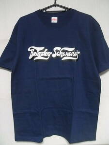 即決★新品ロックＴシャツ★ブリンズリー・シュウォーツ★BRINSLEY SCHWARZ★ネイビーボディ×ホワイト/ブラック文字★S/M/L/XLサイズ