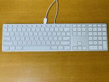 Apple USB Keyboard テンキー付き US配列 A1243_画像1