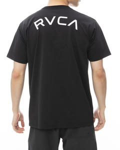 ★送料無料★2024春夏 新品【RVCA/ルーカ/ルカ】ARCH RVCA SURF SS 水陸両用ラッシュガード BLK メンズL BE041-802