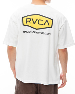 ★送料無料★2024春夏 新品【RVCA/ルーカ/ルカ】HEX BOX TEE Ｔシャツ WHT メンズS BE041-225