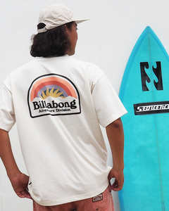 ★送料無料★2024春夏 新品【BILLABONG/ビラボン】【A/Div.】 SUN UP ドライファブリック Ｔシャツ CRM メンズL BE011-219