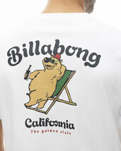 ★送料無料★2024春夏 新品【BILLABONG/ビラボン】CALI BEAR Ｔシャツ WHT メンズL BE011-223_画像6