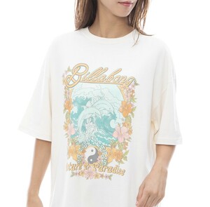 ★送料無料★2024春夏 新品【BILLABONG/ビラボン】GRAPHIC TEE Ｔシャツ SCS レディースL BE013-210