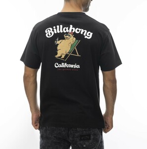 ★送料無料★2024春夏 新品【BILLABONG/ビラボン】CALI BEAR Ｔシャツ BLK メンズL BE011-223