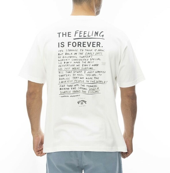 ★送料無料★2024春夏 新品【BILLABONG/ビラボン】FEELING IS FOREVER Ｔシャツ OFW メンズM BE011-210