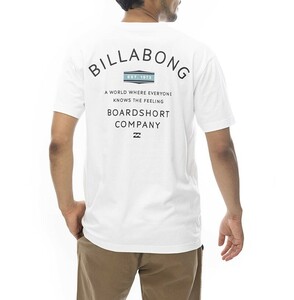 ★送料無料★2024春夏 新品【BILLABONG/ビラボン】PEAK Ｔシャツ WHT メンズM BE011-205