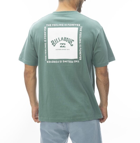 【SALE】★送料無料★2024春夏 新品【BILLABONG/ビラボン】ARCH SQUARE Tシャツ BLA メンズM BE011-209