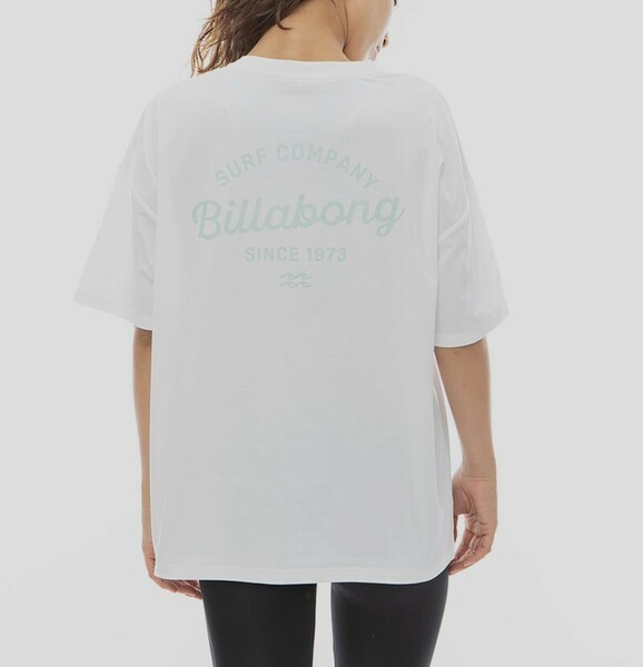 ★送料無料★2024春夏 新品【BILLABONG/ビラボン】【FOR SAND AND WATER】 LOGO S/S TEE RASH 水陸両用ラッシュTシャツ WHT L BE013-864